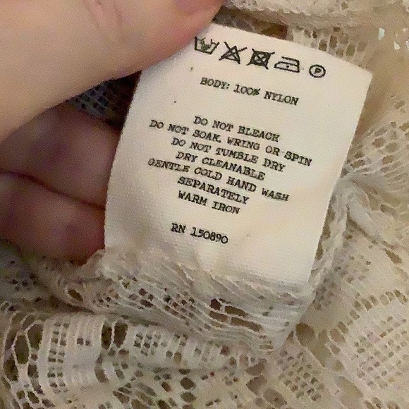 Spell Vintage Rhiannon Cream Off-Shoulder Lace Blouse S/M & bra - Picture 4 of 16